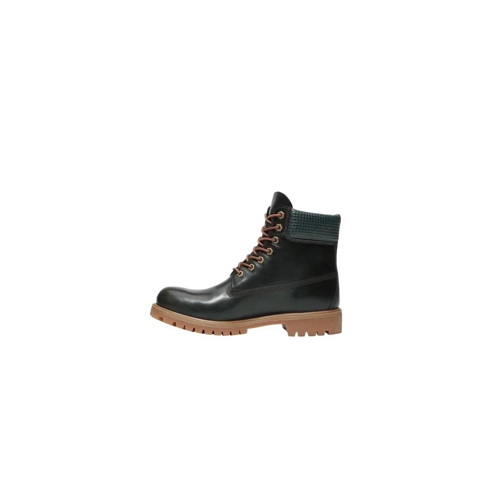 Timberland Premium 6 inch Waterproof Boot Dk Green Full Grain TB‎ 0A2P6W EEQ 7